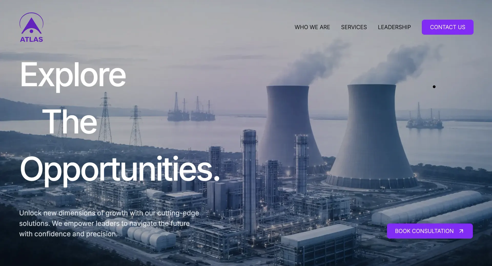 Atlas Infrastructure Platform website